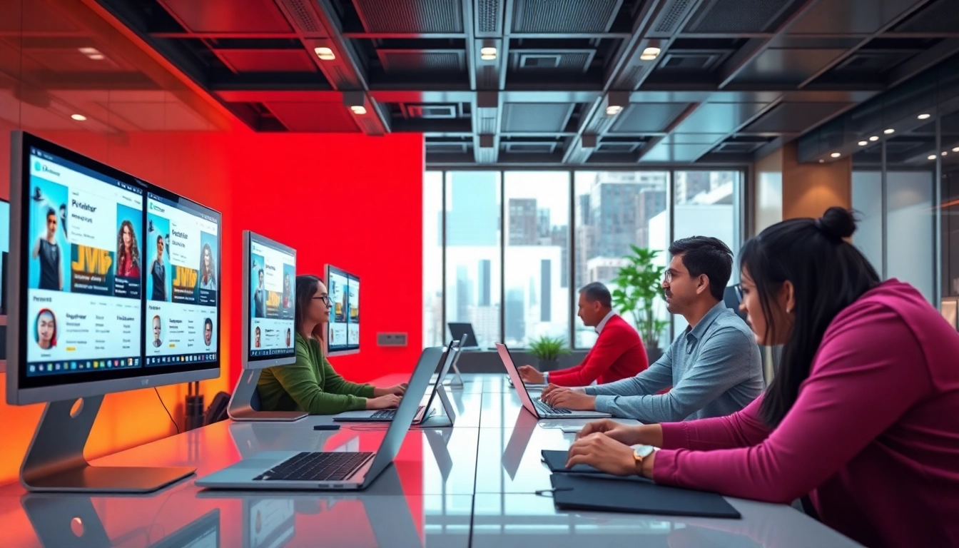 Aggregated job offers platform showcasing diverse freelance opportunities from top tech markets