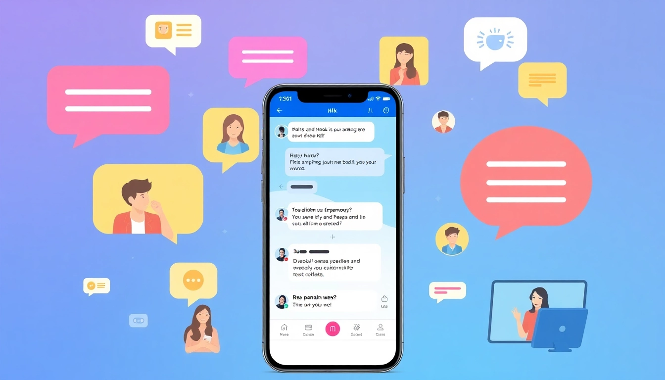 Engaging greek chat platform with users communicating in a lively online environment to foster